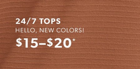 $15-$20 24/7 Tops