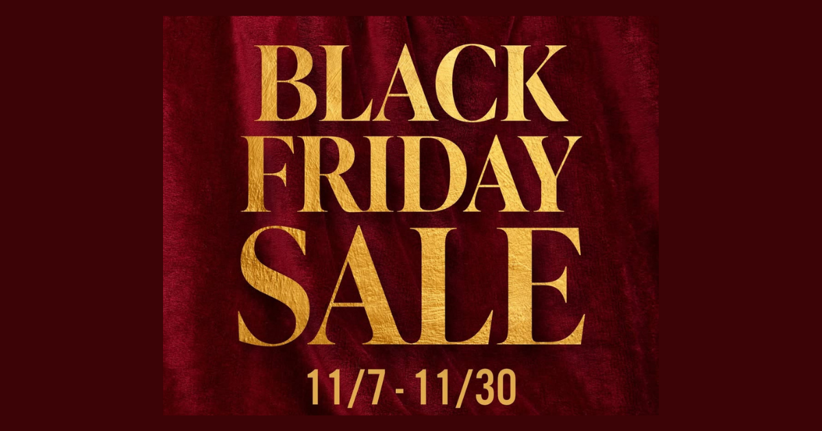 Black Friday SALE