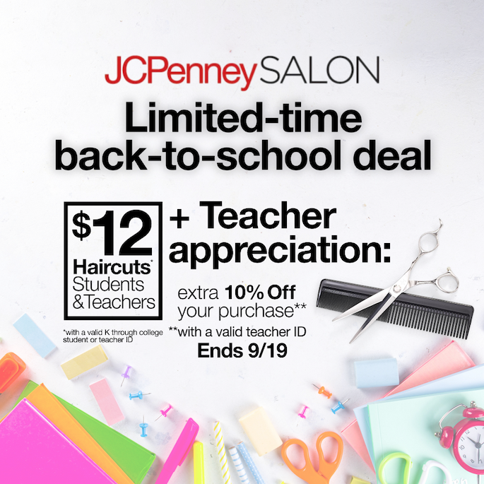 $12 Haircuts for Students & Teachers