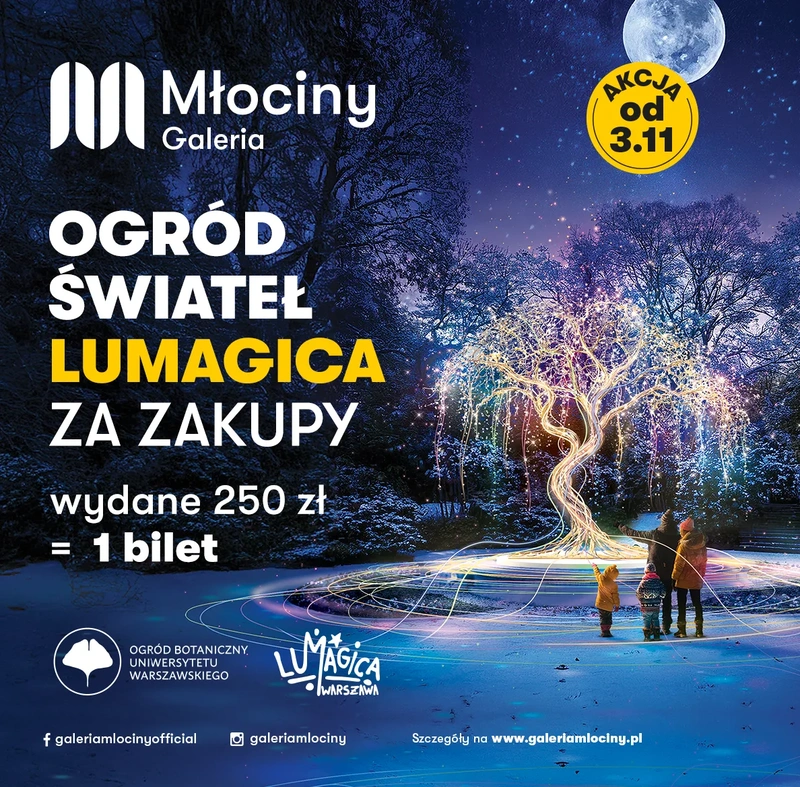 Image of Odbierz bilety do Ogrodu Świateł Lumagica