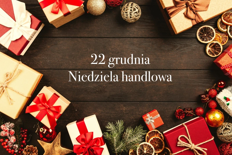 Image of Niedziela handlowa 22 grudnia