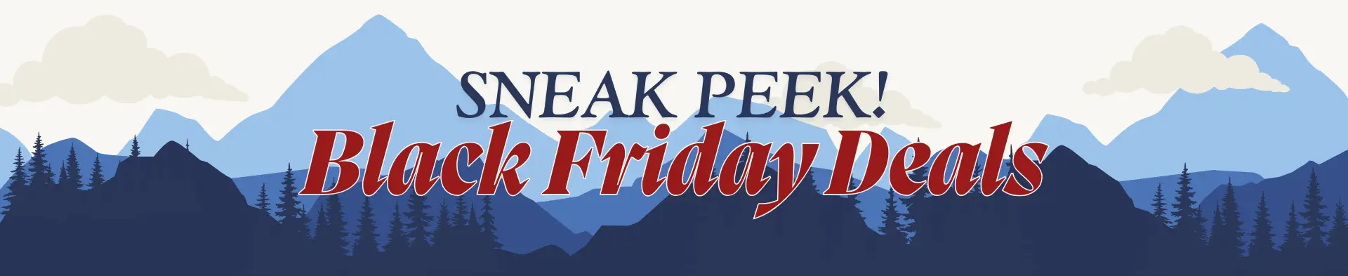 Sneak Peak for Black Friday Deals