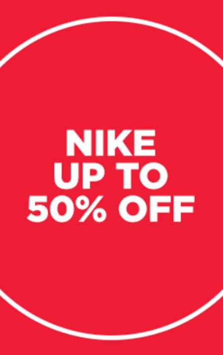 Nike Up to 50% off