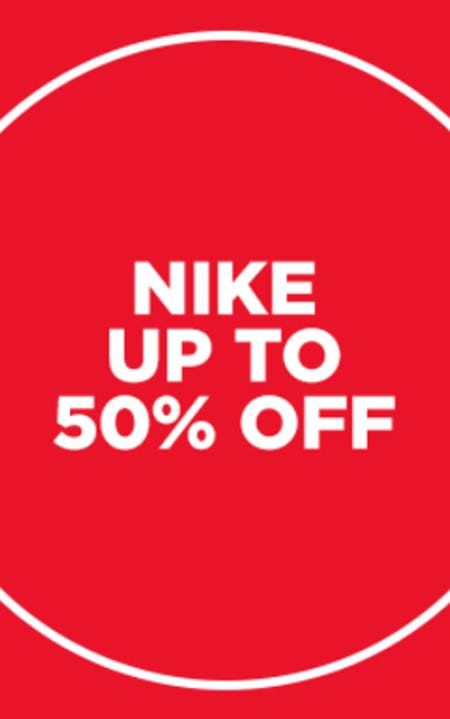 Nike Up to 50% off