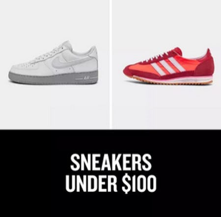 Sneakers Under $100