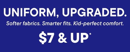 $7 and Up Uniform
