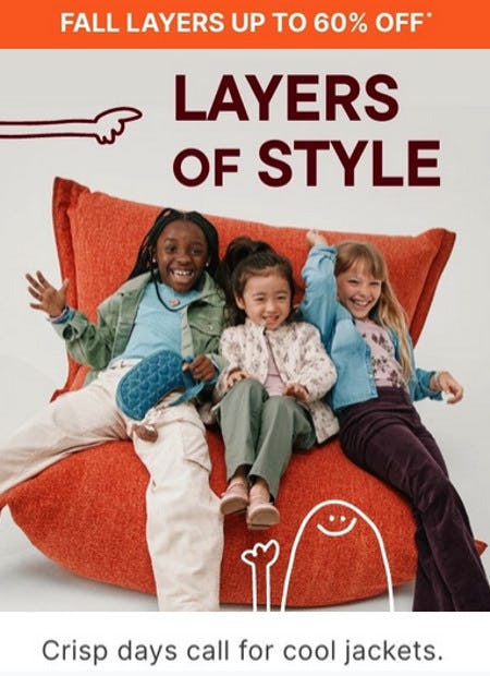 Fall Layers Up to 60% off