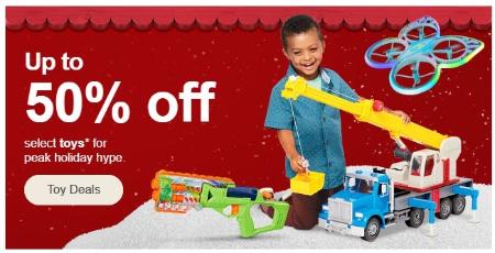 Up to 50% Off Select Toys for Peak Holiday Hype