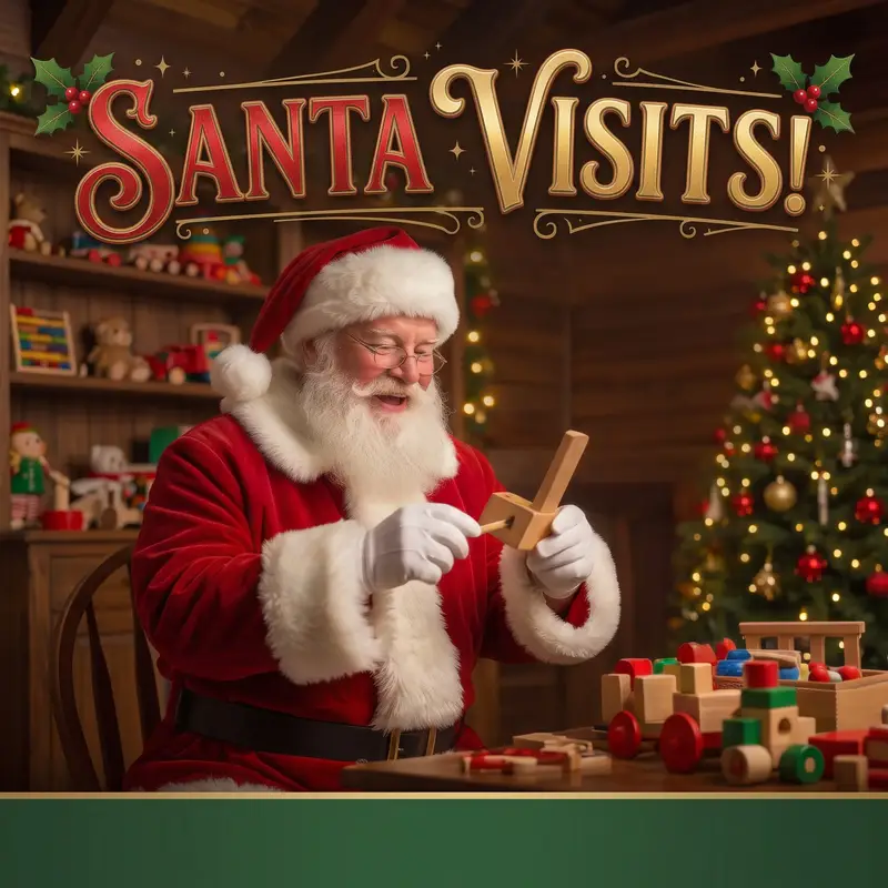 Image of Santa Visits!