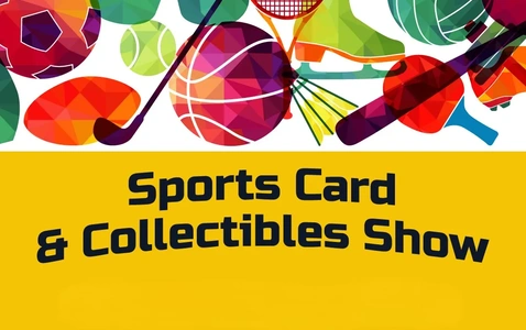 Sports Cards, Pokemon + Collectibles Show  thumbnail
