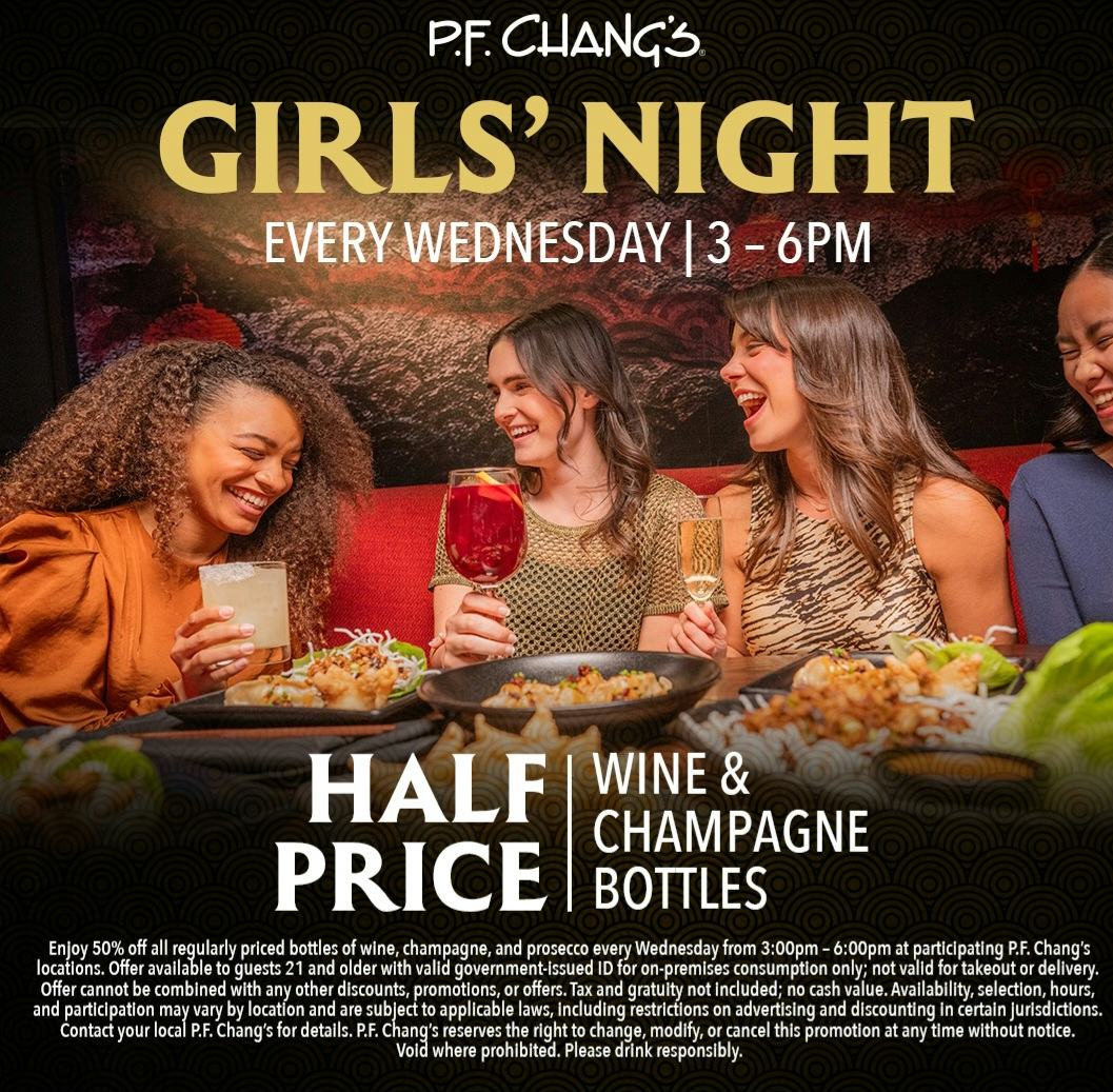 Girls Night Every Wednesday!