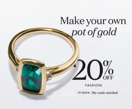20% Off Fashion