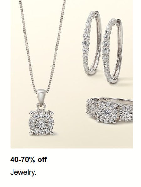 40-70% off Jewelry
