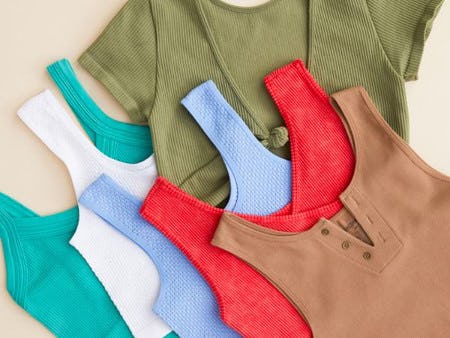 2 FOR $28 SELECT WOMEN'S FRESHWEAR BASICS