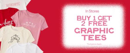 Buy 1, Get 2 Free Graphic Tees