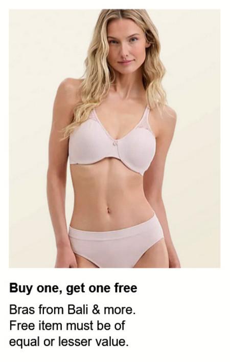Buy One, Get One Free Bras from Bali and More