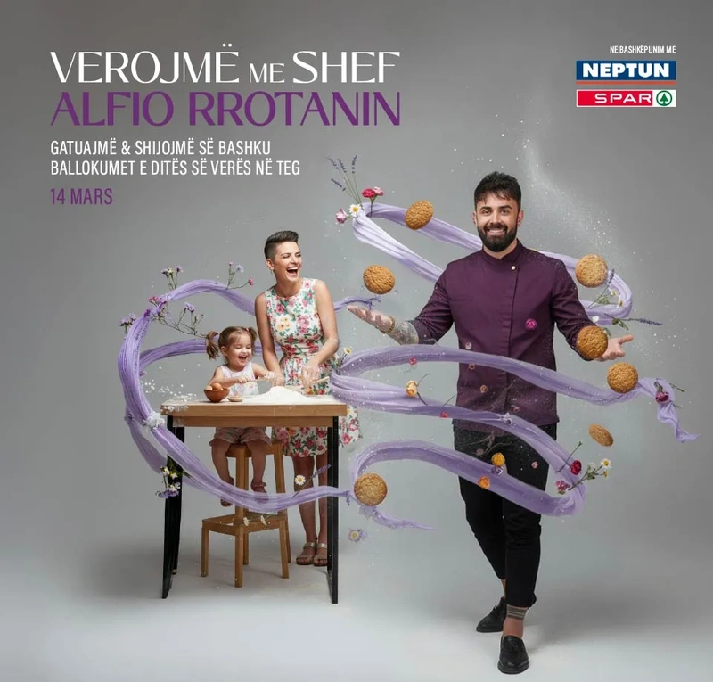 Image of Verojmë me shef Alfio Rrotanin