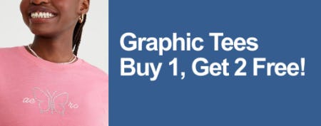 Buy 1, Get 2 Free Graphic Tees