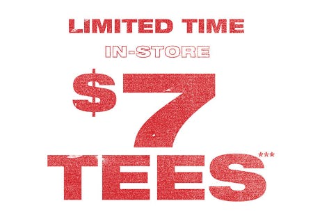 $7 Tees