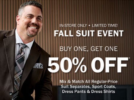 Fall Suit Event