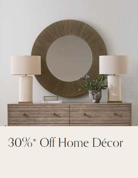 30% Off Home Decor