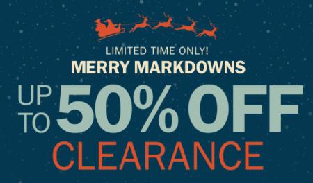 Up to 50% Off Clearance
