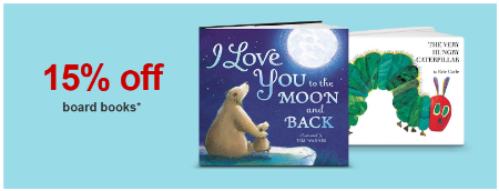 15% Off Board Books
