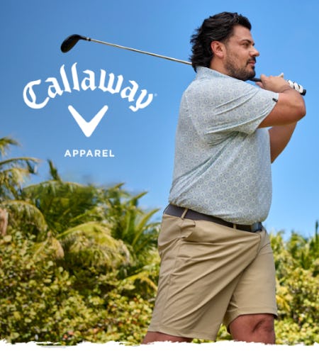 New Performance Tech Styles From Callaway