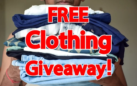 Free Clothing Giveaway - Community Room thumbnail