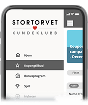 Photo of mobile app home screen