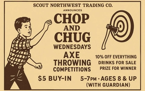 Chop & Chug Axe Throwing Competition!