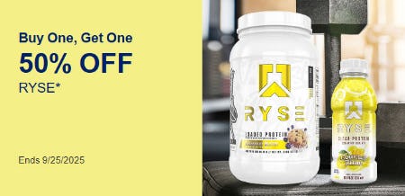 Buy One, Get One 50% Off RYSE