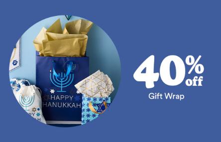 40% Off Gift Wrap