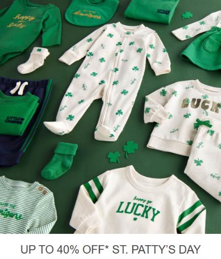 Up to 40% Off St. Patty's Day