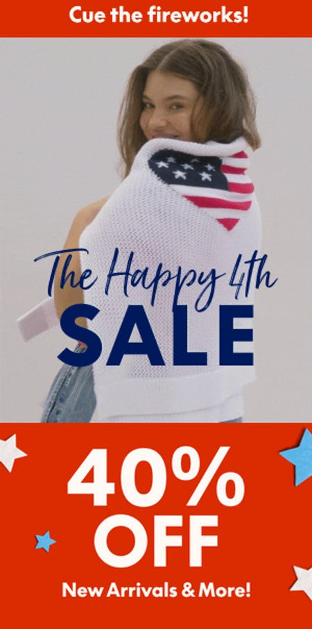 The Happy 4th Sale