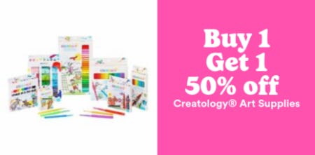 Buy 1, Get 1 50% Off Creatology Art Supplies