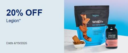 20% Off Legion