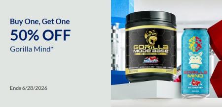 Buy One, Get One 50% Off Gorilla Mind