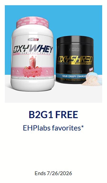 B2G1 Free EHPlabs Favorites