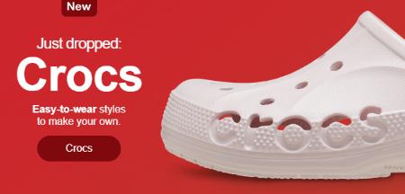 Just Dropped: Crocs