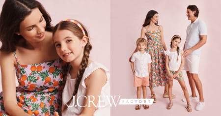 Up to 60% Off Storewide at J.Crew Factory!