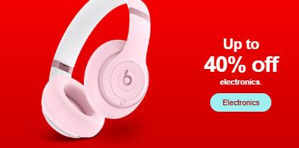 Up to 40% Off Electronics