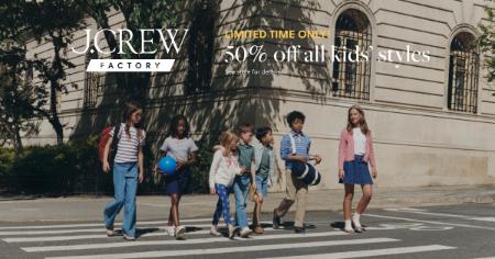 Shop Back-to-School at J.Crew Factory!