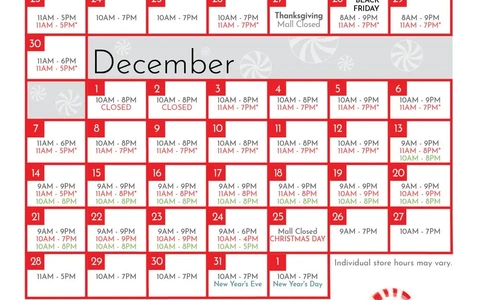 Holiday Shopping, Santa & Gift Wrap Hours thumbnail