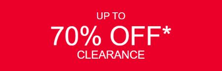 Up to 70% Off Clearance