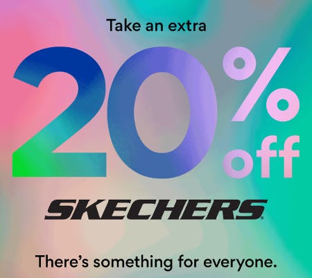 Take an Extra 20% off Skechers