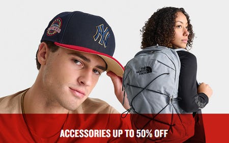 Accessories Up to 50% off