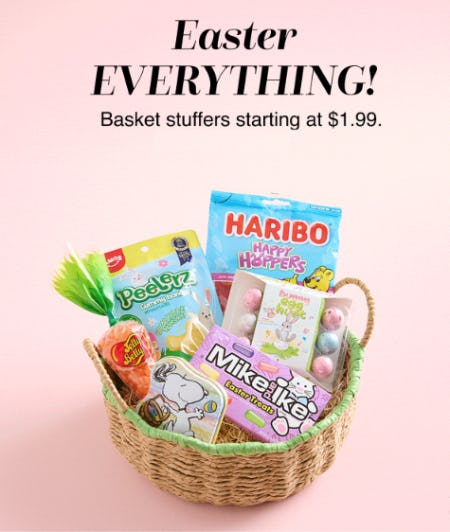 Baskets Stuffers Starting at $1.99