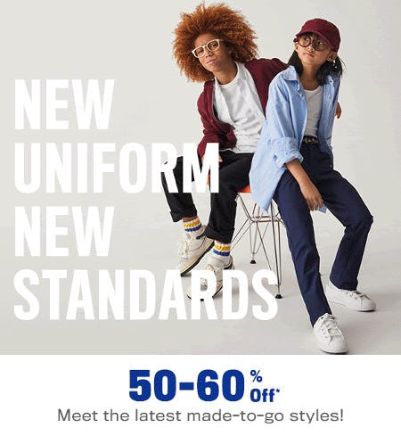 50-60% off Uniform
