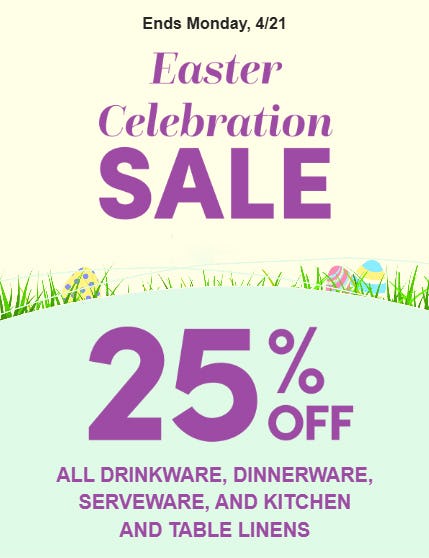 Easter Celebration Sale